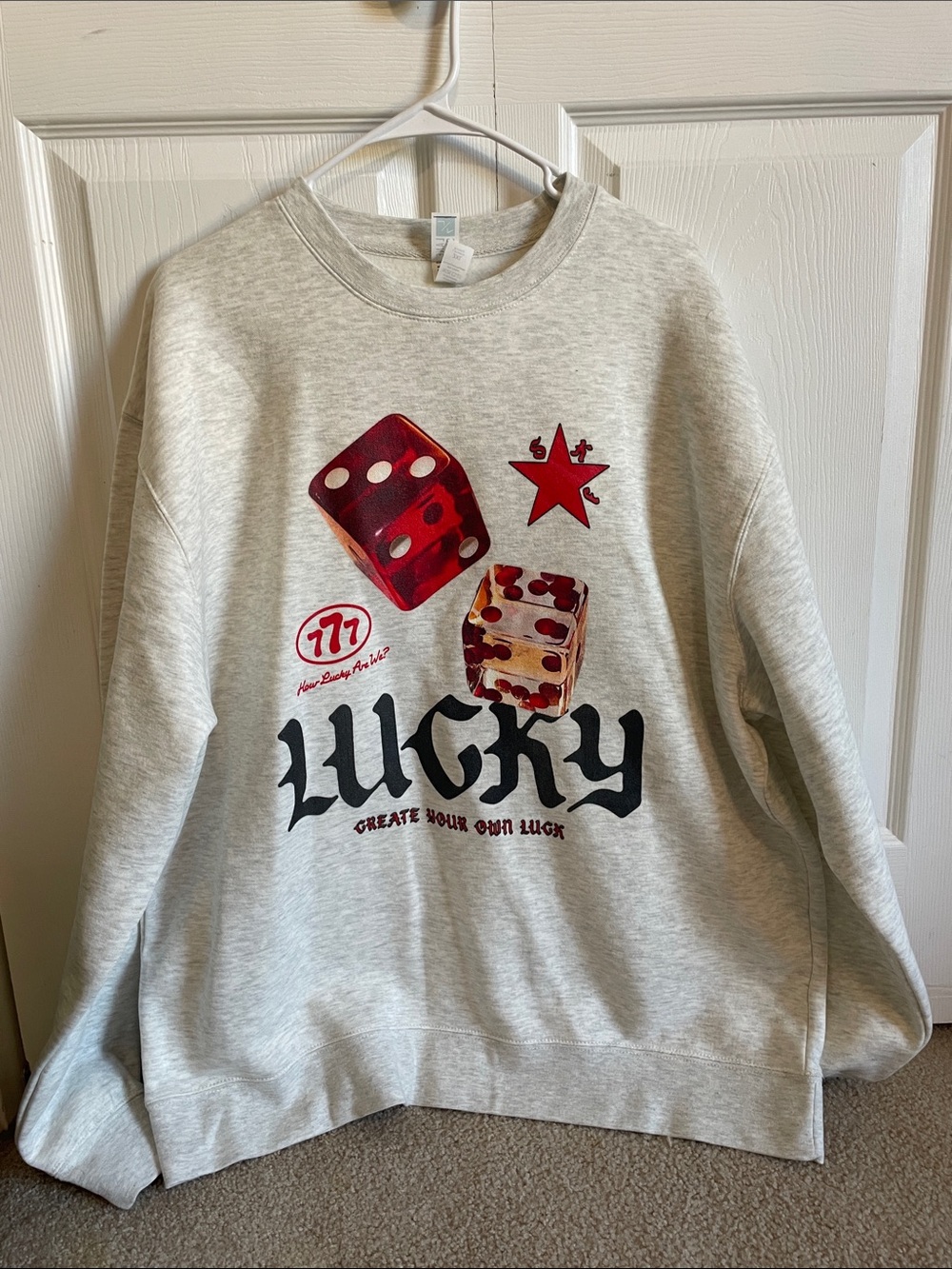 Shop Kristin Jones Lucky Sweatshirt 2XL